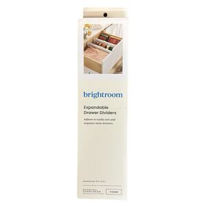 Brightroom x Target Expandable Drawer Dividers - 2 Ct - Expands 15.2”-21.1”